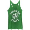 Women_s Lost Gods Drunken State University Racerback Tank Top
