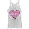 Women_s Lost Gods Eat Dirt Heart Racerback Tank Top