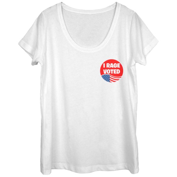 Women_s Lost Gods Election I Rage Voted Scoop Neck