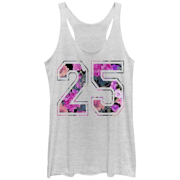 Women_s Lost Gods Floral Print 25 Racerback Tank Top