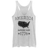 Women_s Lost Gods Fourth of July Awesome Since 1776 Racerback Tank Top