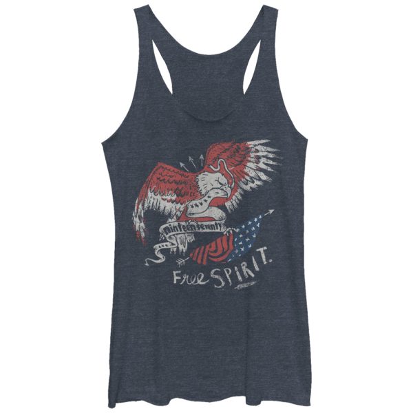 Women_s Lost Gods Fourth of July Free Spirit Racerback Tank Top