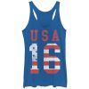 Women_s Lost Gods Fourth of July USA 16 Racerback Tank Top