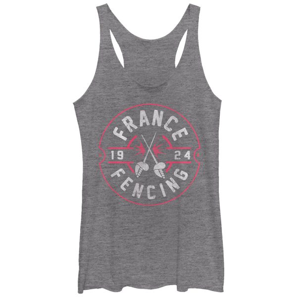 Women_s Lost Gods France Fencing 1924 Racerback Tank Top