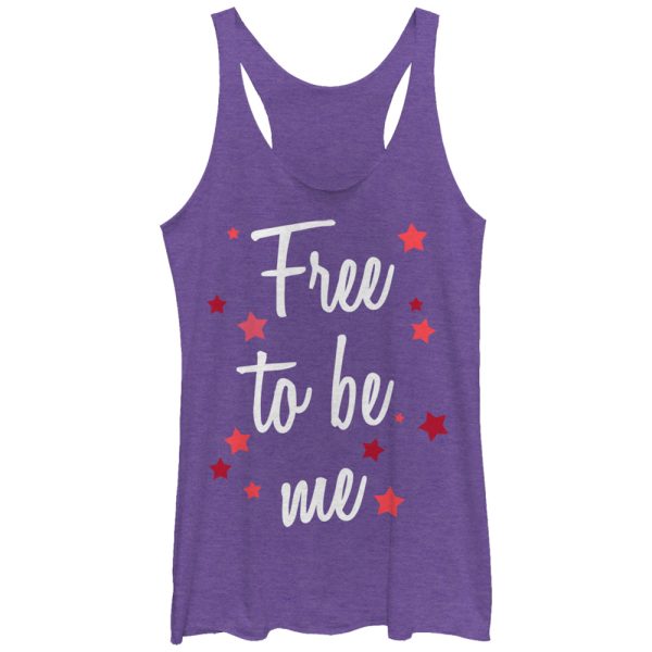 Women_s Lost Gods Free to be Me Racerback Tank Top