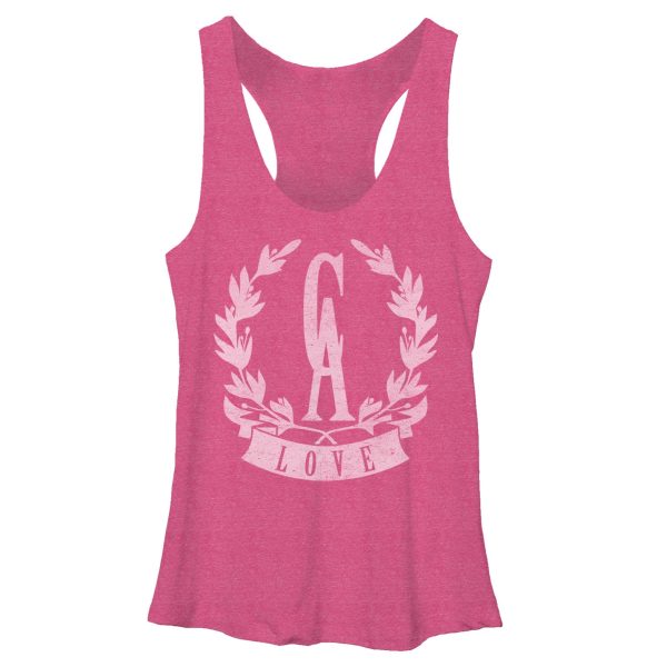 Women_s Lost Gods Golden State Love Racerback Tank Top