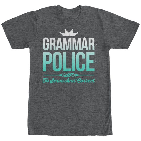 Women_s Lost Gods Grammar Police Boyfriend Tee