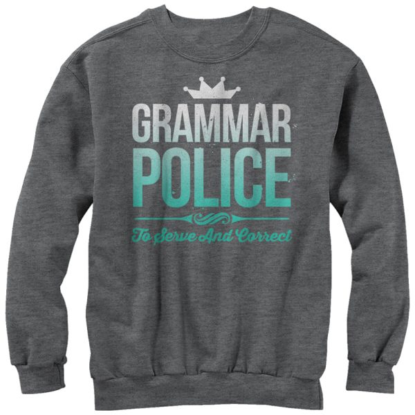 Women_s Lost Gods Grammar Police Sweatshirt