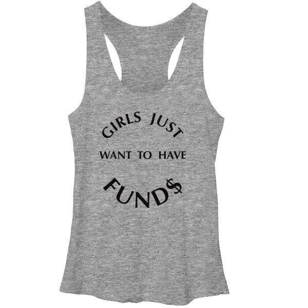 Women_s Lost Gods Have Funds Racerback Tank Top