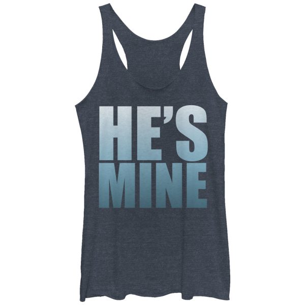 Women_s Lost Gods He_s Mine Racerback Tank Top