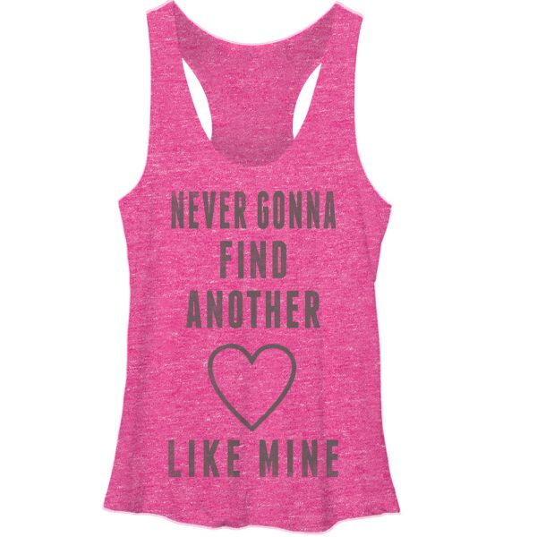 Women_s Lost Gods Heart Like Mine Racerback Tank Top