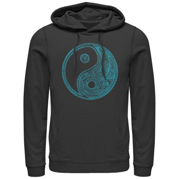 Women_s Lost Gods Henna Yin Yang Pull Over Hoodie