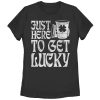 Women_s Lost Gods Here to Get Lucky T-Shirt