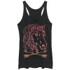 Women_s Lost Gods Horse Arrow Racerback Tank Top