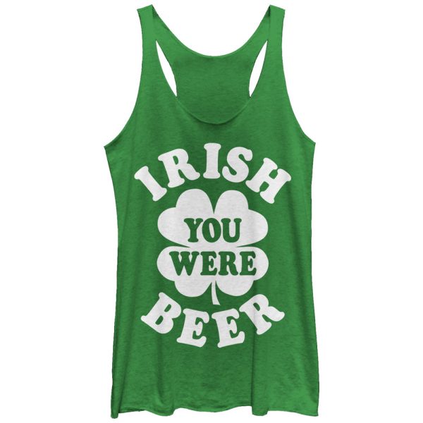 Women_s Lost Gods Irish You Were Beer Racerback Tank Top