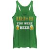 Women_s Lost Gods Irish You Were Celtic Racerback Tank Top