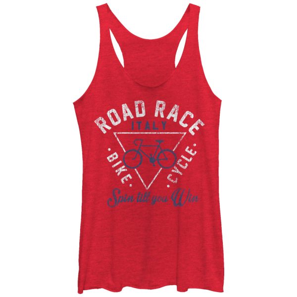 Women_s Lost Gods Italy Bike Race Racerback Tank Top