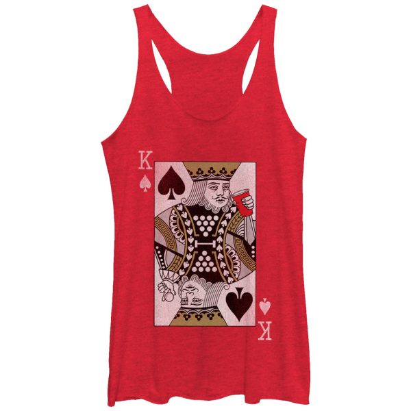 Women_s Lost Gods King of Pong Racerback Tank Top