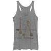 Women_s Lost Gods L.A. California Arrows Racerback Tank Top