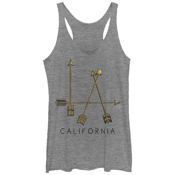 Women_s Lost Gods L.A. California Arrows Racerback Tank Top