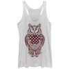 Women_s Lost Gods Modern Owl Racerback Tank Top