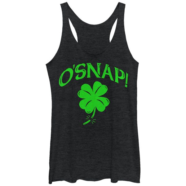 Women_s Lost Gods O_Snap Clover Racerback Tank Top