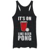Women_s Lost Gods On Like Pong Racerback Tank Top