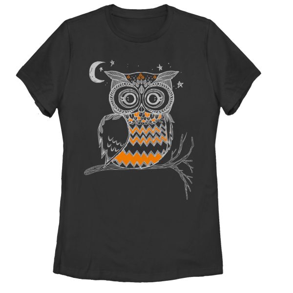 Women_s Lost Gods Owl in the Night T-Shirt