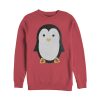 Women_s Lost Gods Penguin Heart Feet Sweatshirt