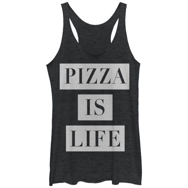 Women_s Lost Gods Pizza Life Racerback Tank Top