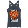 Women_s Lost Gods Pizza My Heart Racerback Tank Top