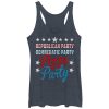 Women_s Lost Gods Pizza Party Politics Racerback Tank Top