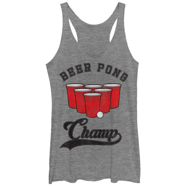 Women_s Lost Gods Pong Champ Racerback Tank Top