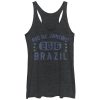 Women_s Lost Gods Rio De Janeiro Brazil 2016 Racerback Tank Top