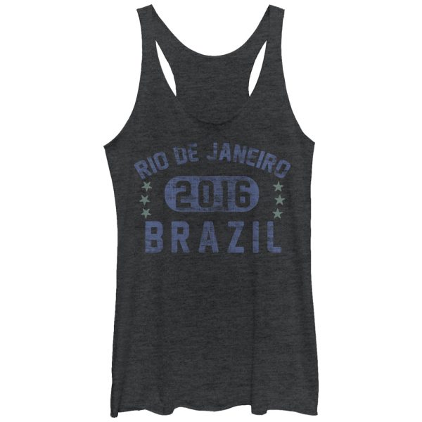 Women_s Lost Gods Rio De Janeiro Brazil 2016 Racerback Tank Top