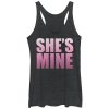 Women_s Lost Gods She_s Mine Racerback Tank Top