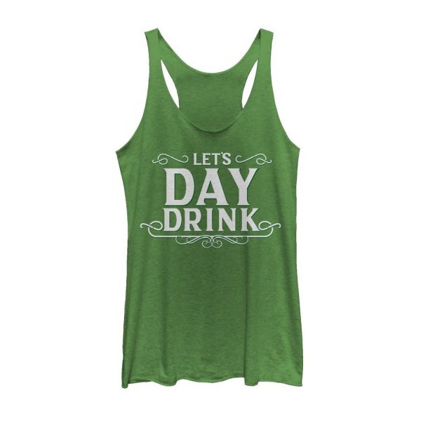 Women_s Lost Gods St. Patrick_s Day Drink Racerback Tank Top