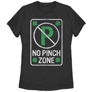 Women_s Lost Gods St. Patrick_s Day No Pinch Zone T-Shirt