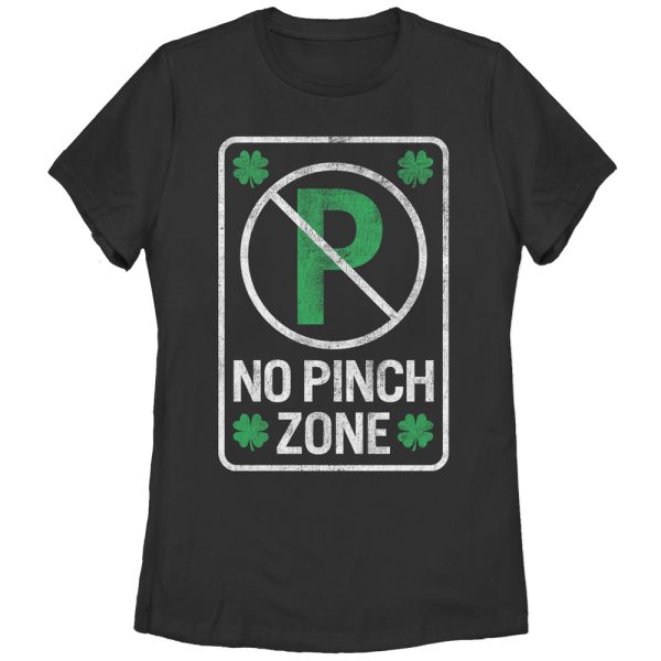 Women_s Lost Gods St. Patrick_s Day No Pinch Zone T-Shirt