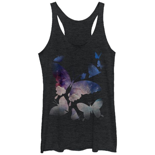 Women_s Lost Gods Starry Butterfly Racerback Tank Top