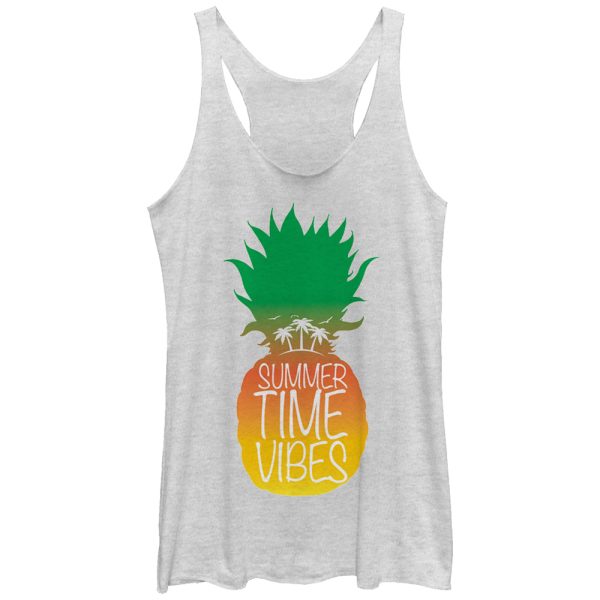 Women_s Lost Gods Summertime Vibes Pineapple Racerback Tank Top