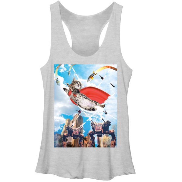 Women_s Lost Gods Super Kitten Racerback Tank Top