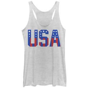 Women_s Lost Gods Team USA Racerback Tank Top