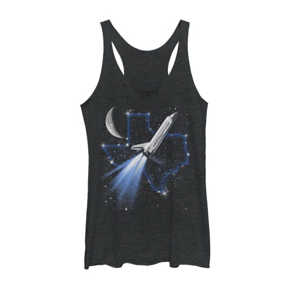 Women_s Lost Gods Texas Space Exploration Racerback Tank Top