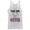 Women_s Lost Gods This Girl Votes Racerback Tank Top