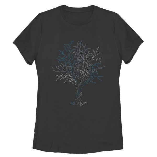 Women_s Lost Gods Tree Stitch Print T-Shirt