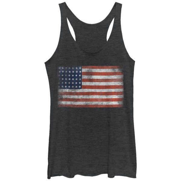 Women_s Lost Gods USA Flag Racerback Tank Top