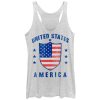 Women_s Lost Gods United States Shield Racerback Tank Top