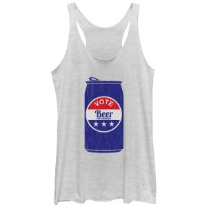 Women_s Lost Gods Vote for President Racerback Tank Top
