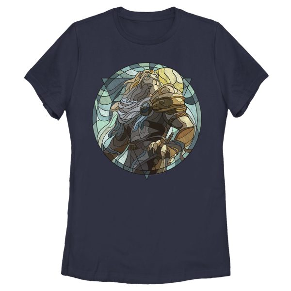 Women_s Magic The Gathering Ajani Stained Glass T-Shirt